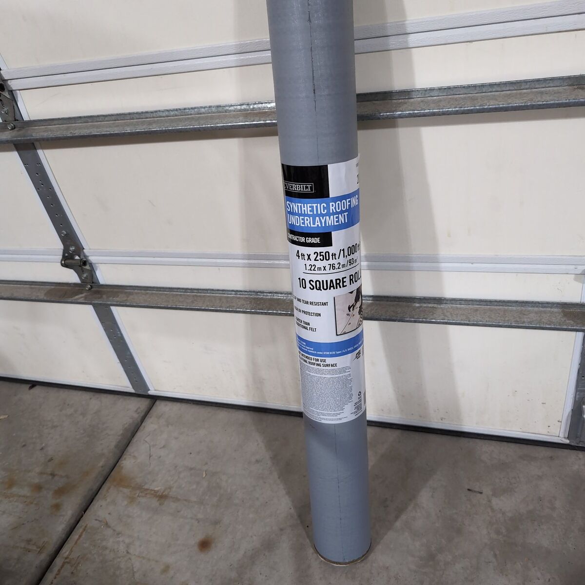 Almost full roll of Everbuilt Synthetic Roofing Un