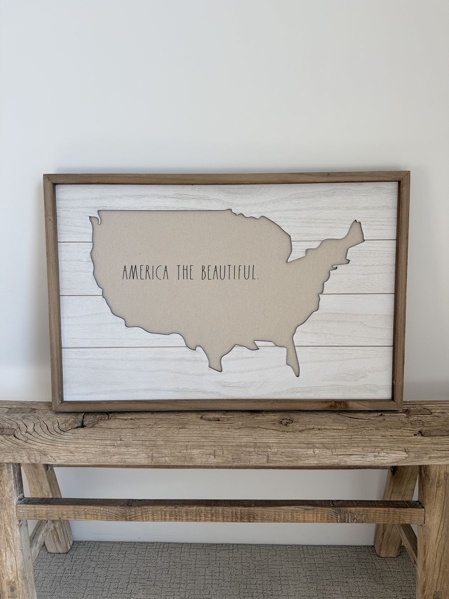 Rae Dunn America Wall Decor
