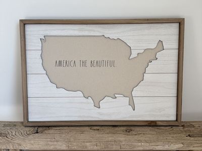 Rae Dunn America Wall Decor