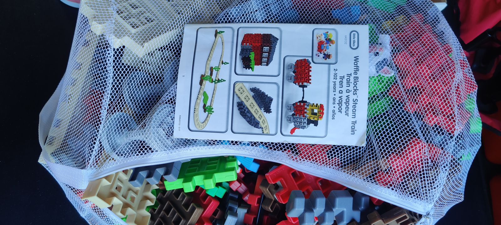 Little Tikes Waffle Blocks Steam Train set