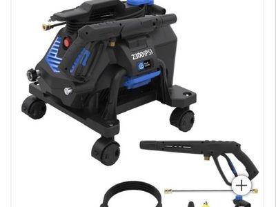 AR Blue Clean XWM2300 Electric Pressure Washer - 2300 PSI, 1.3 GPM, 3-in-1 Design