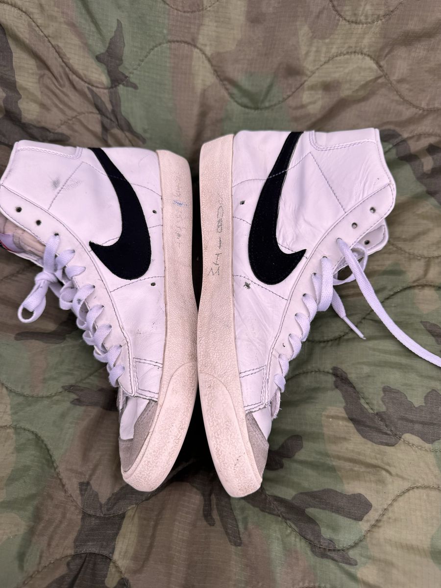 Nike Blazer Mid Sneakers White/Black - Size Not Marked