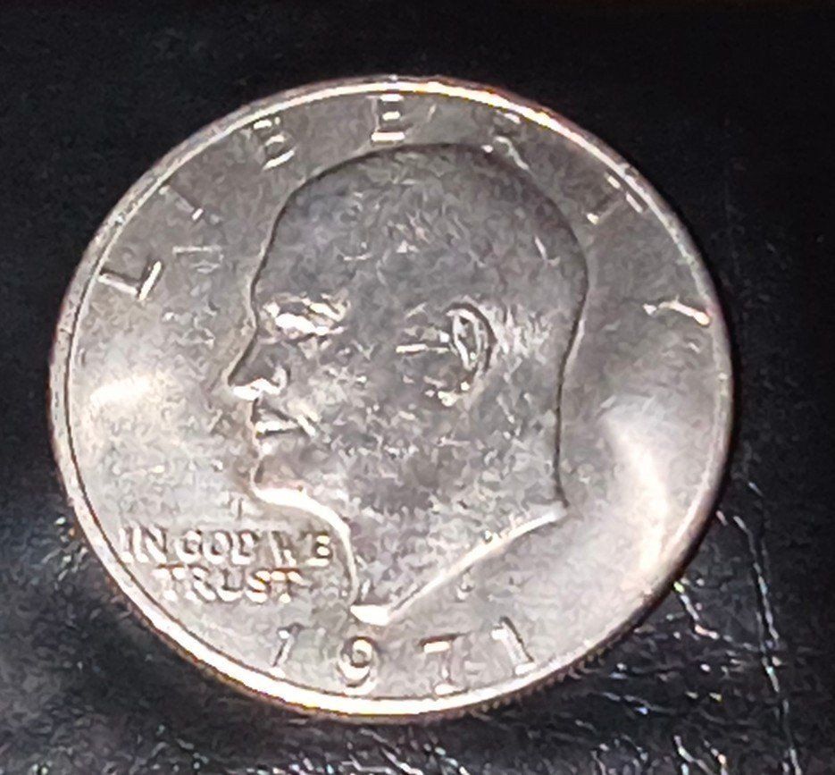 1971 Eisenhower Dwight D. Eisenhower One Dollar US Coin