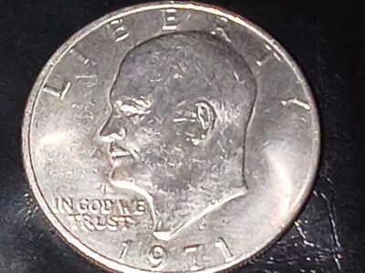 1971 Eisenhower Dwight D. Eisenhower One Dollar US Coin