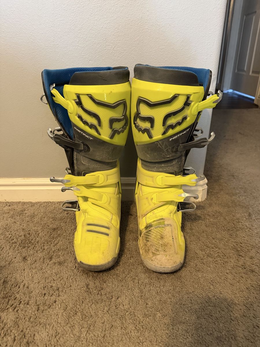 Fox instinct motocross boots