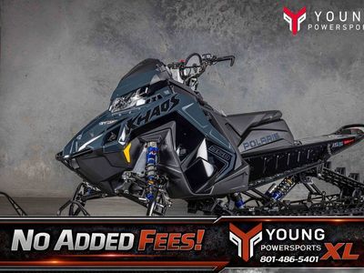 2026 Polaris® 850 RMK Khaos 155 Gloss Black / Blue Dusk