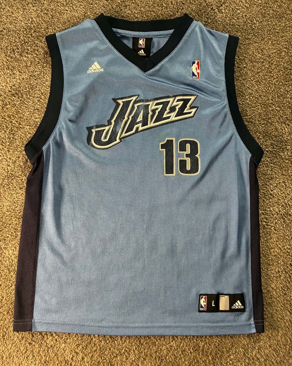 Adidas Vintage Mehmet Okur #13 Basketball Jersey Youth L