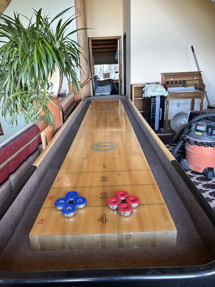 Champion Richmond Hills 12ft Shuffleboard Table - Excellent Condition, Professional Size