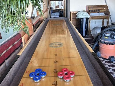 Champion Richmond Hills 12ft Shuffleboard Table - Excellent Condition, Professional Size