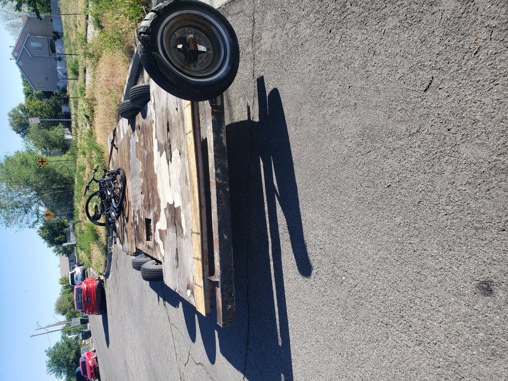 flat bed trailer