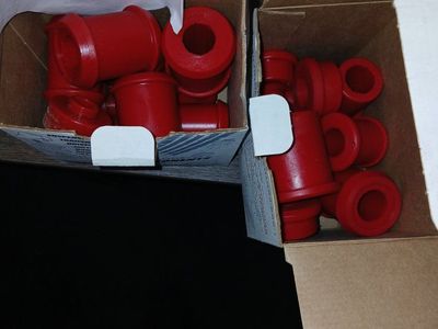 Corvette Front & Rear Control Arm prothane Bushing Kit . Years 97-13