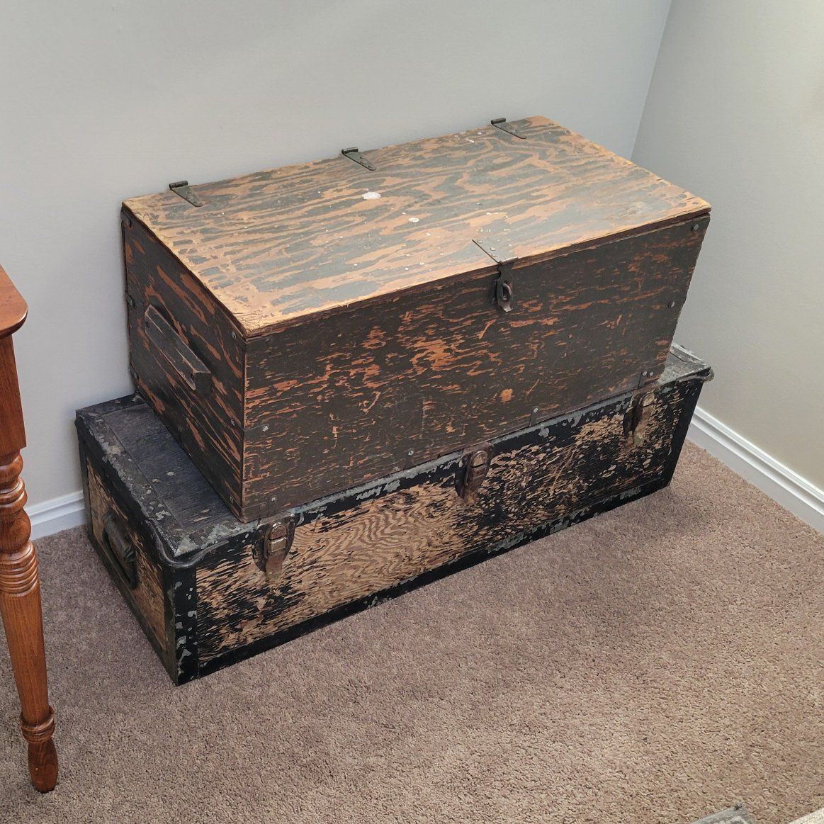 Military Foot Locker+Ammo Case