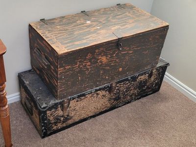 Military Foot Locker+Ammo Case