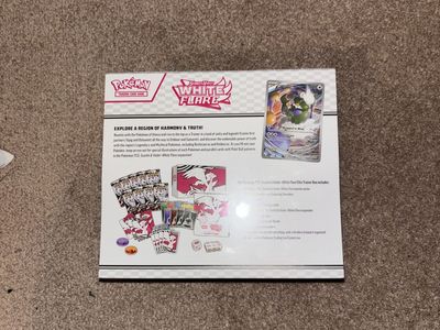 White Flare Elite Trainer Box