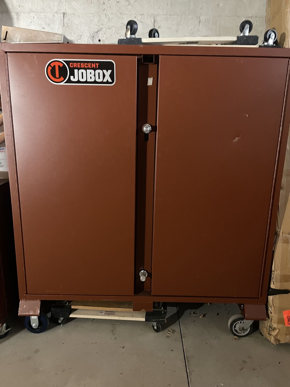 JOBOX Steel Two-Door Cabinet