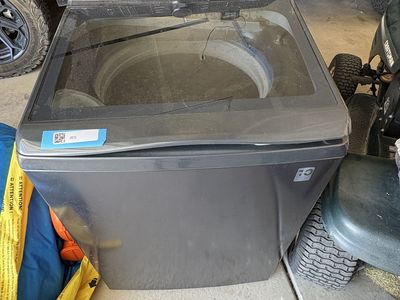(FREE) GE Profile Top Load Washer 5.5 cu. ft. SmartDispense - Gray