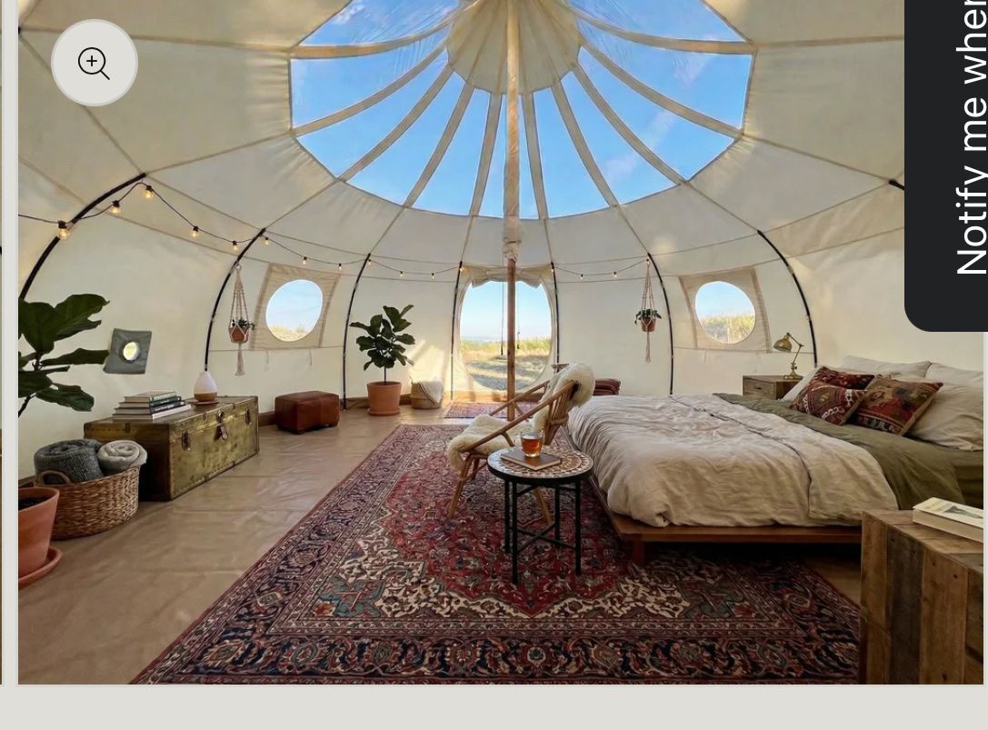 Wilderness Resource  20’X20’ 300+SQ FT Glamping/ Event tent Very high quality tent. Company is veteran owned and made in the US