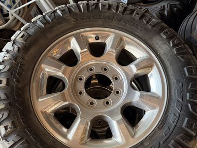 $1200 OBO 99+ Ford 8 lug 8 X 170 20” wheels with Nitto Ridge Grappler 35 X 12.50 X 20