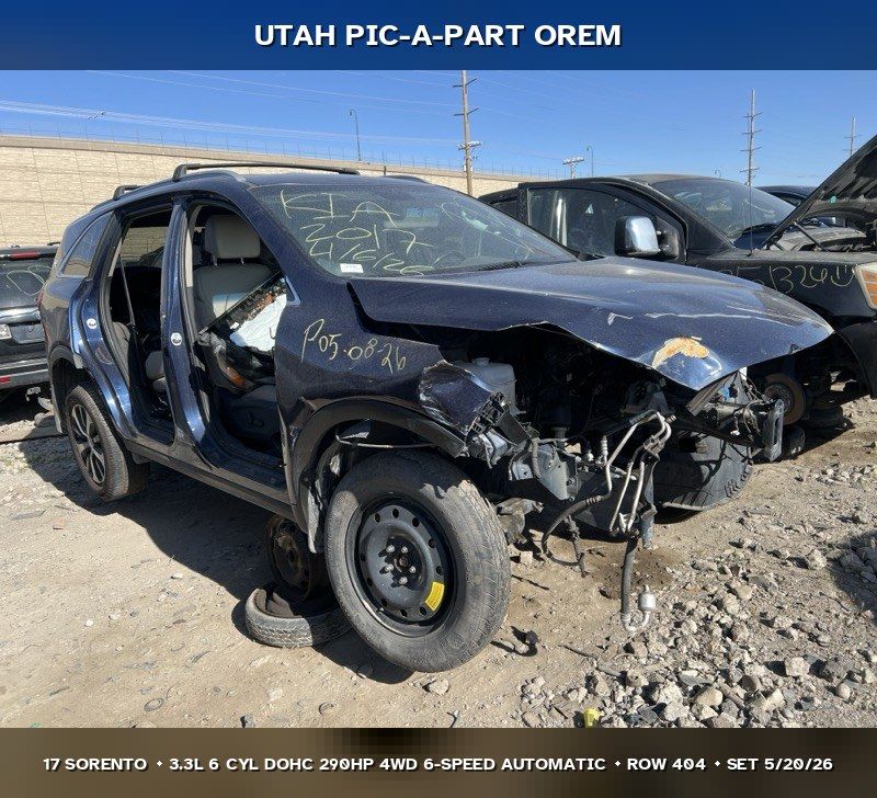 2017 Kia Sorento Parts - UTPAP Orem