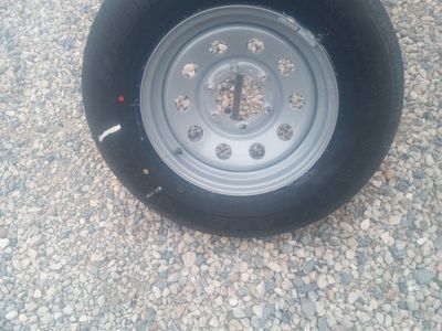 205 75 15 trailer tire and rim