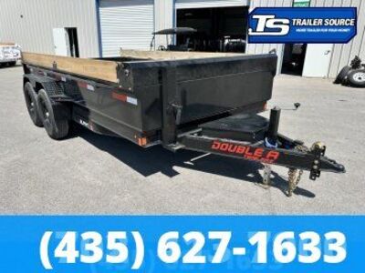 7x14 Double A Excel Series ELP Dump Trailer - 20" Sides - 15.4K GVWR