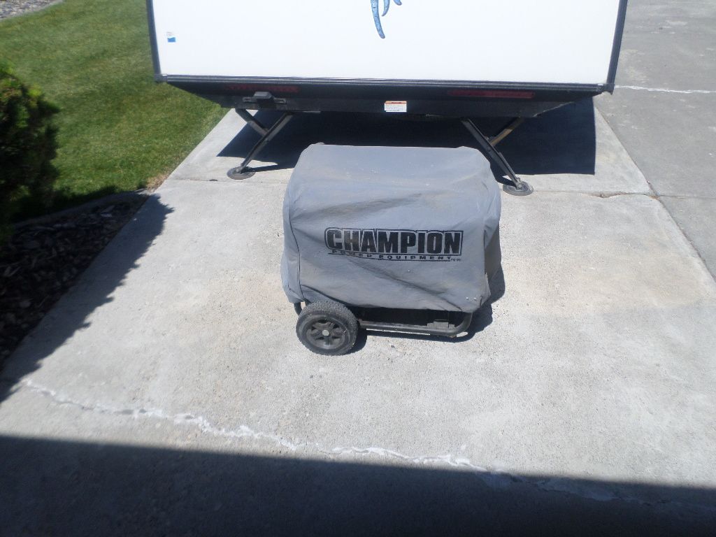 Champion 4000 Watt Gasoline Portable Generator - Reliable Power for Home or Outdoors