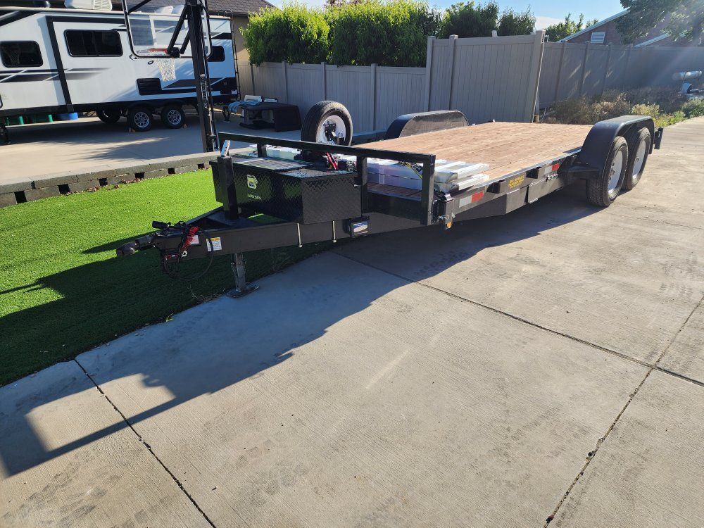 7x18 Car Hauler Trailer for Rent