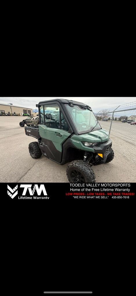 2026 Can-Am Defender DPS Cab W/LIFETIME WARRANTY