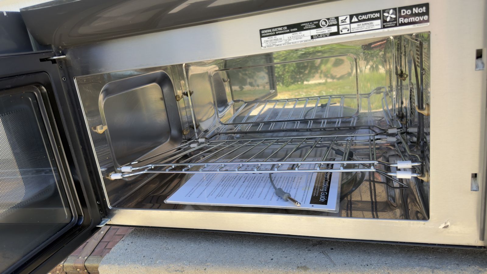 GE Profile Advantium 1.7-cu ft Over-the-Range Convection Microwave Stainless Steel