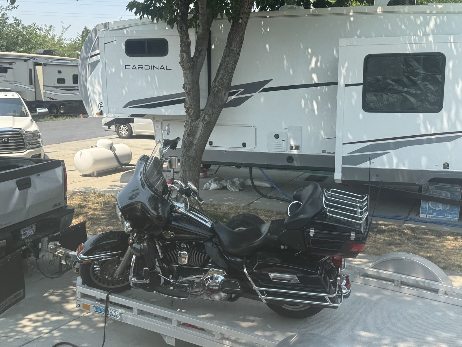 Harley Davidson Road Glide Used Touring Motorcycle Black