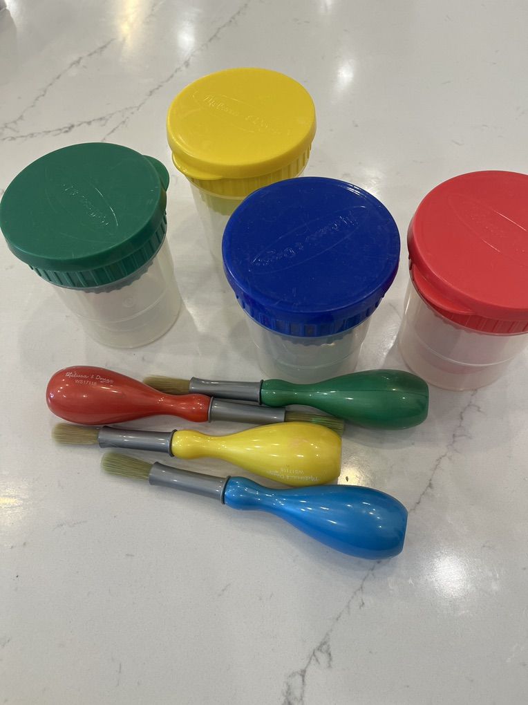 Melissa And Doug Paint Brush Set