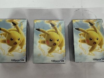 Anime Style Trading Card Decks – 100 Card Pokemon