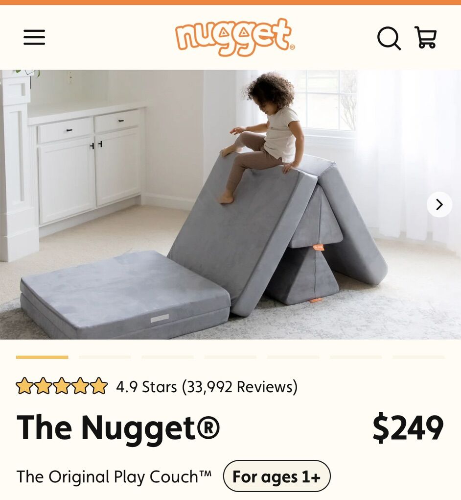 Nugget Couch For kids