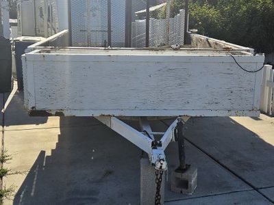Heavy-Duty Utility Trailer with Loading Ramp & Side Gate