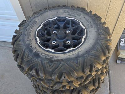 Kawasaki ridge wheels and tires