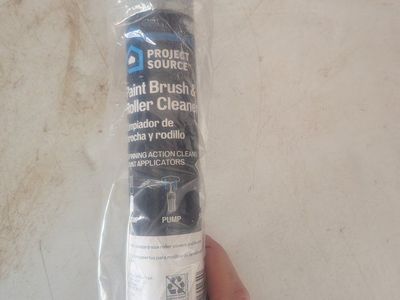 paint brush and roller spinner/cleaner