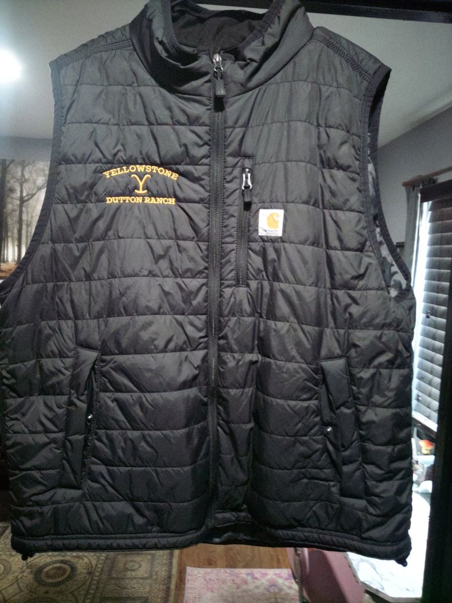Carhartt Yellowstone Dutton Ranch Rain Defender Vest XL Black