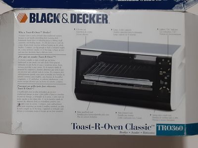 Black & Decker TRO300 Toaster Oven - White - in New Condition