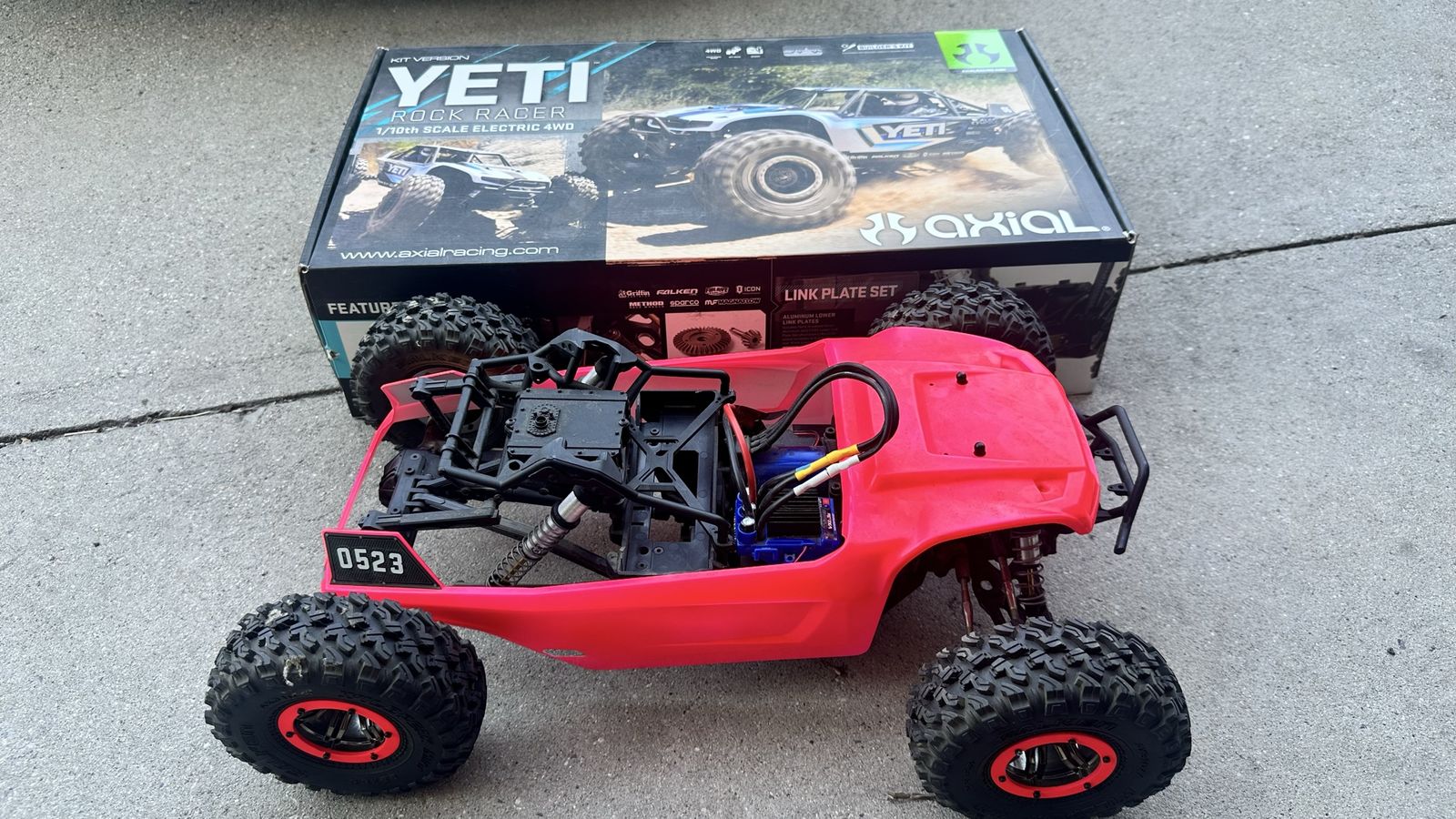 Rare  New Axial Yeti Kit Version 1/10 Scale Rock  Racer