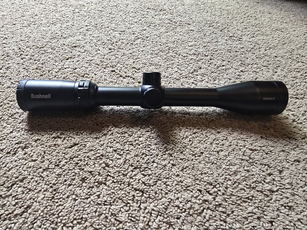 Bushnell Banner II Rifle Scope 3-9x40mm Multi-X Reticle Hunting Optic