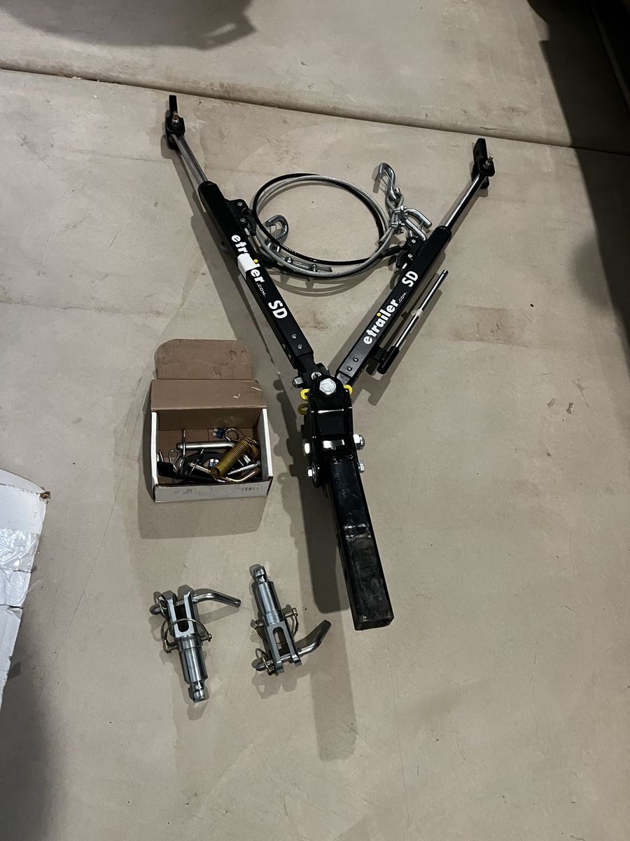 eTrailer Tow Bar and RVibrake3 Braking System