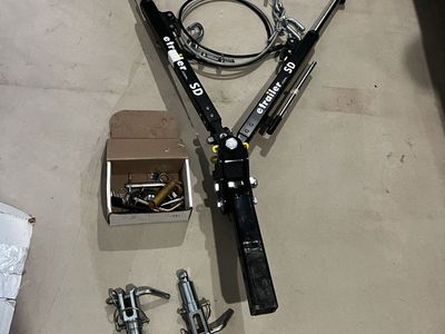eTrailer Tow Bar and RVibrake3 Braking System