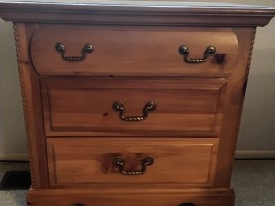 Side table with drawers