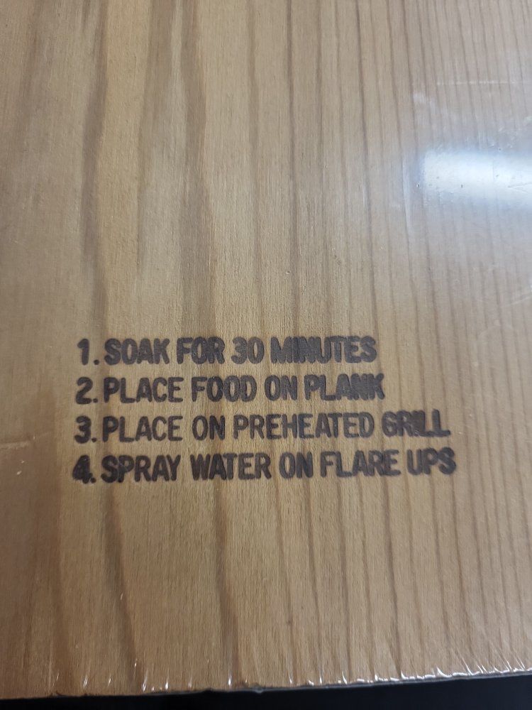 TrueFire Gourmet Western Red Cedar Grilling Planks 2-Pack 15.8" x 7.25" New