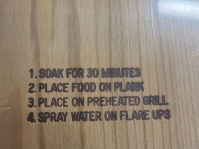 TrueFire Gourmet Western Red Cedar Grilling Planks 2-Pack 15.8" x 7.25" New