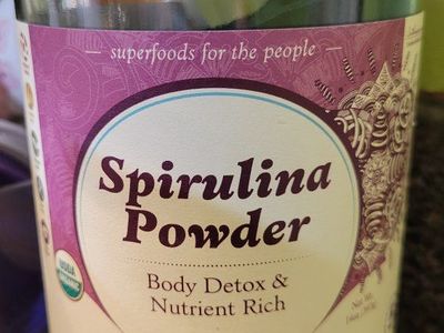 Imlak'esh Organics Spirulina Powder - Body Detox & Nutrient Rich, per Oz.