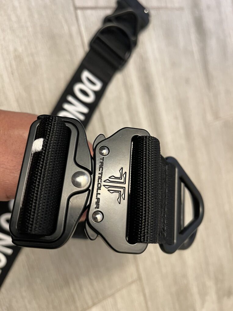 Tacticollar Do Not Pet K9 Collar Medium