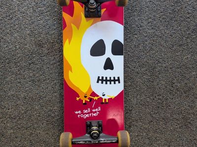 skateboard hardly used