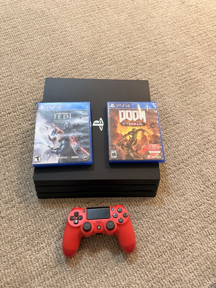 PS4 pro 1tb excellent condition