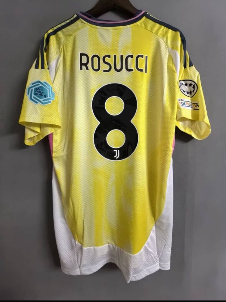 Rosucci #8 | XL | Juventus 2024-25 Away Jersey